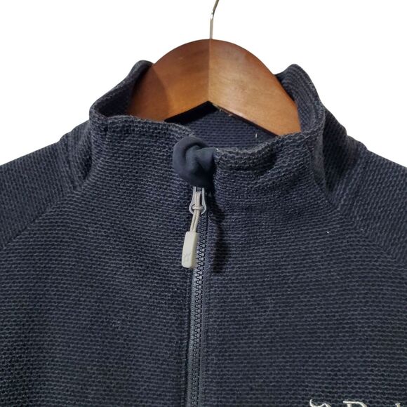 RAB Capacitor Pull-On Sweatshirt Size M 1/3 Zip Pockets Fleece Gray Outdoor Mens - Picture 3 of 8